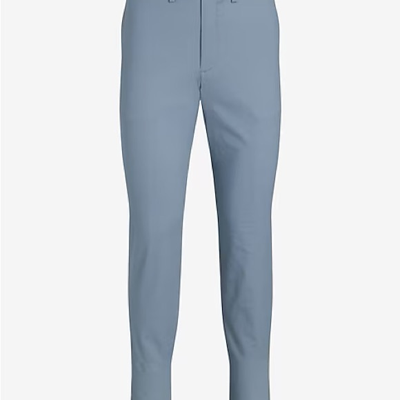 Express Men's Slate Blue Dress Pants - Picture 1 of 4